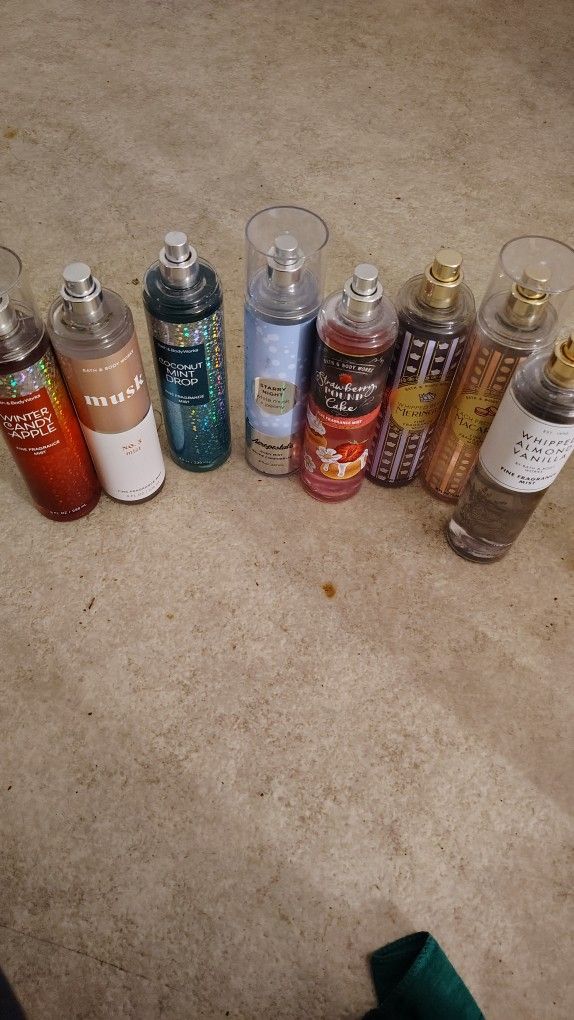 Slightly Used Bath And Body Works Body Spray
