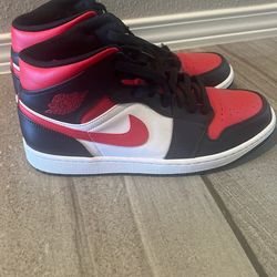 Air Jordan Black and Red