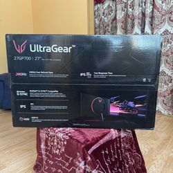 LG 27” Monitor 240hz 