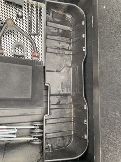 Silverado under seat storage