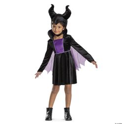Maleficient  3t-4t Costume 