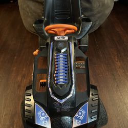Nerf Battle Racer Pedal Go Kart  And Capt america nerf blaster w shield