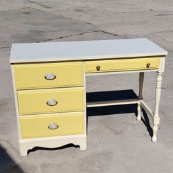 Vintage desk 43" w 19" d 30" h