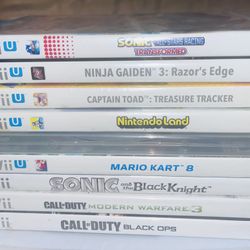 Wii U Games Must Go!! $0