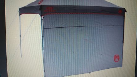 Coleman Instant Canopy with Sunwall 10'x10' Gray