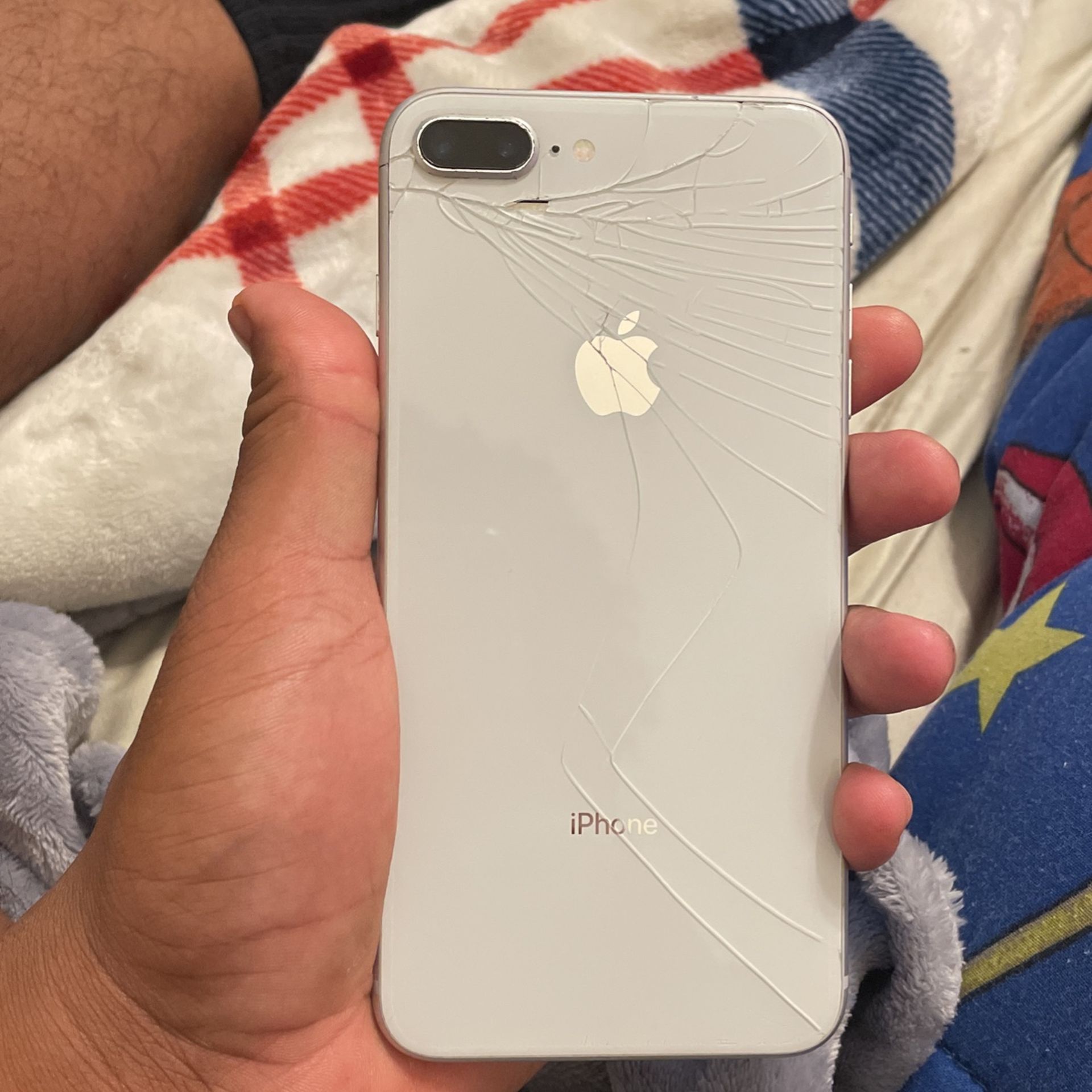 White iPhone 8 Plus