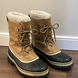 Sorel Caribou Waterproof Winter Boots- Women’s Size 9