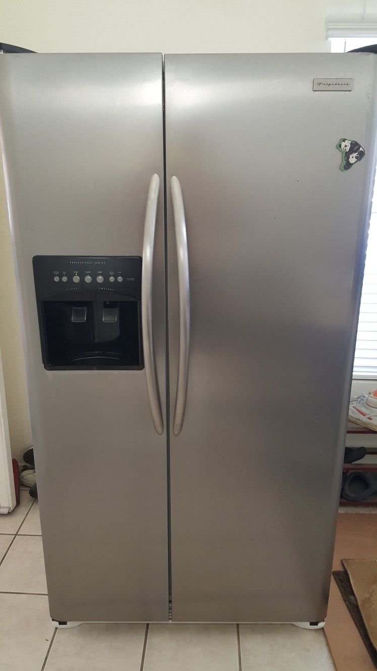 fridge side by side Nice and Cold on both sides $ 155.00