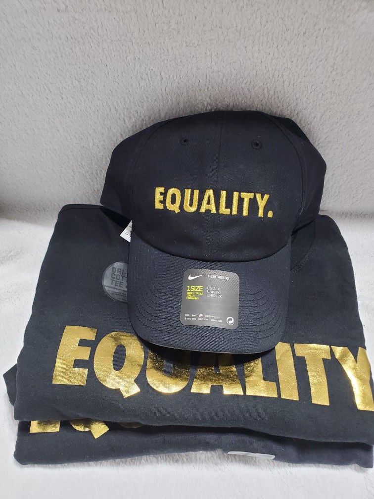 Nike Equality Shirt And Hat