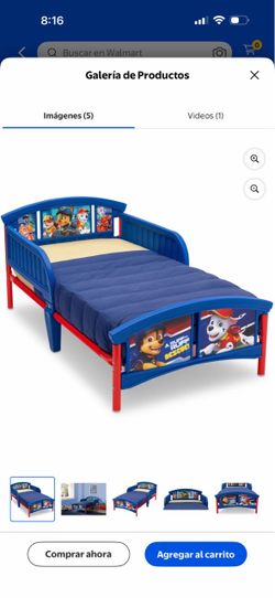 Paw patrol cama de plástico BED delta children