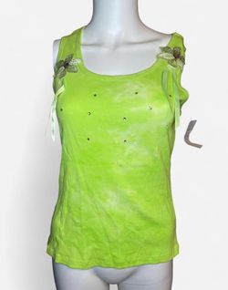 Y2K Lime Green Tank Top