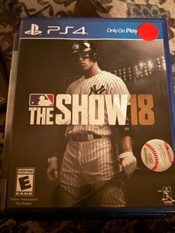 MLB the show 18 ps4