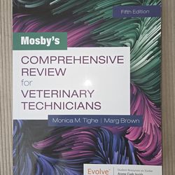 Comprehensive Review for Veterinary Technicians - Fifth Addition