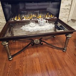 3 Piece Glass Living Room Set