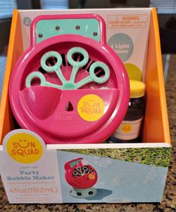 Sun Squad Light Up Bubble Maker