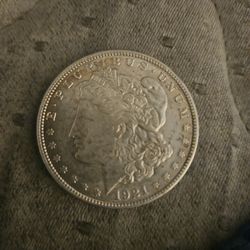 1921 no mint morgan