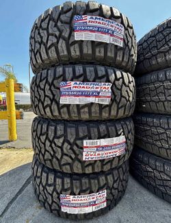 ✔️📲275/55/20 vendo set de llantas nuevas América RT