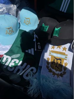 MEXICO AND ARGENTINA HATS WORLD CUP