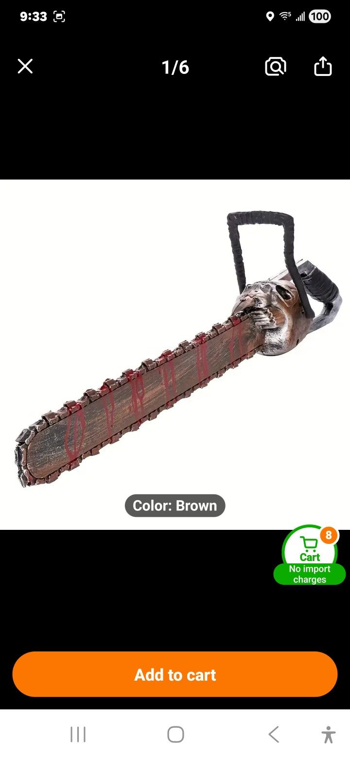 Halloween Chainsaw 