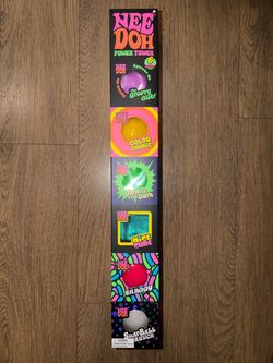 NeeDoh Power Tower 6-Pack Squishy – NEW Sealed