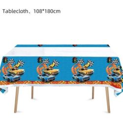 Hotwheels Tablecloth