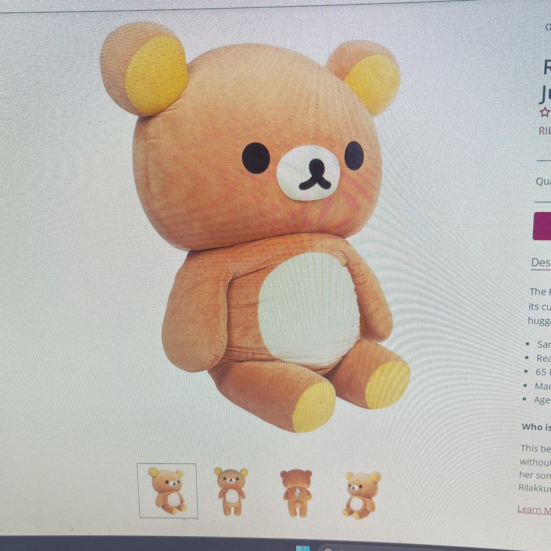 5.5ft Rilakkuma