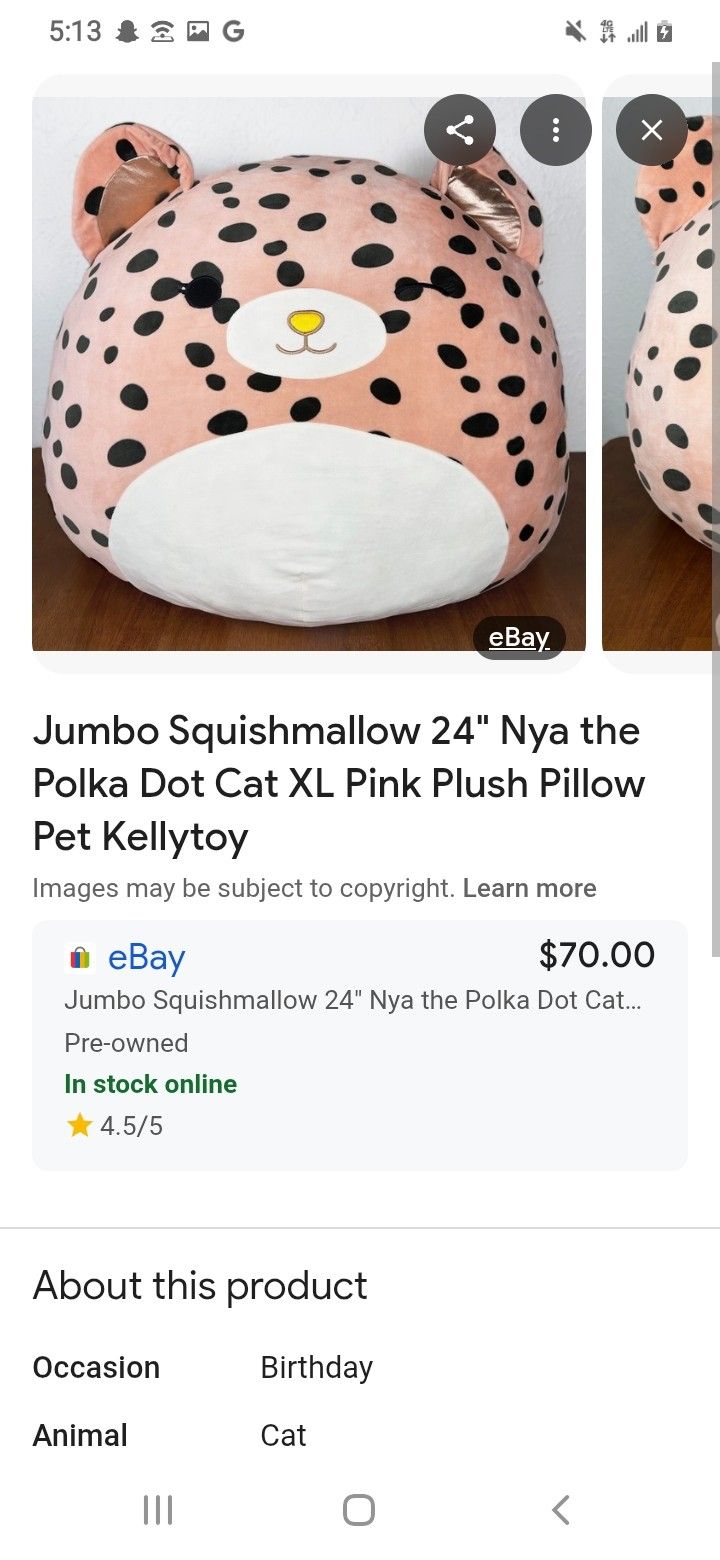 Squishmellow Jumbo Extra Size