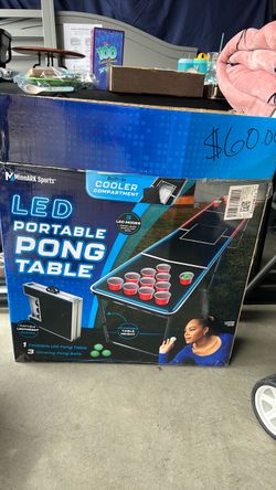 LED pong table