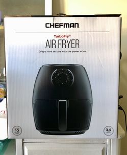 Chef-Man Air Fryer ( 3.5 Liter / 15-Cup Capacity )