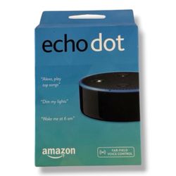 Amazon Echo Dot 2nd Generation w/ Alexa Voice Media Smart Device - Black