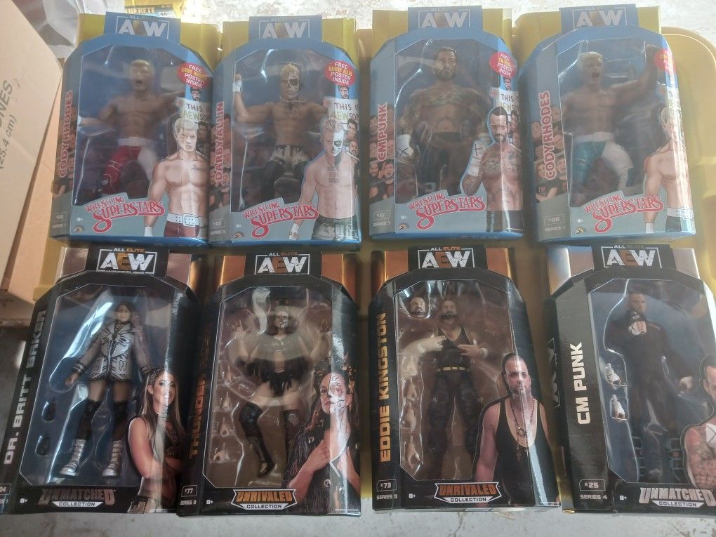 Aew Unrivaled Action Figures Need Gone