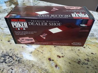 Premium Wooden Dealer Shoe