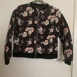 Black Flower jacket