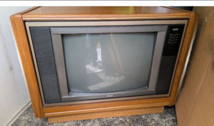 Rca color track 1990s TV swivel base