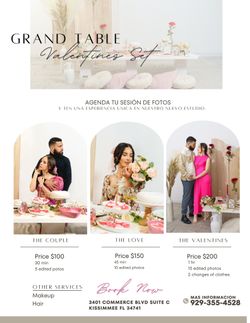 Grand Table Set💘 Book Now💘