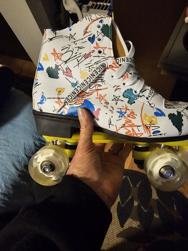 Brand New Never Used Rollar Skates 9