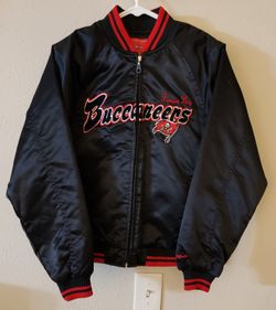 NFL Tampa Bay Buccaneers Stitched Satin Jacket Brand Reebok Size Medium