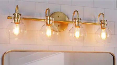 LNC 28.5" 4-Light Vanity Light In Gold
