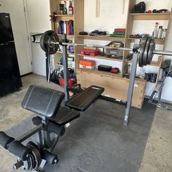 Bench Press/Weights included