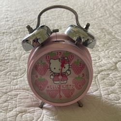 Hello Kitty Alarm Clock - Battery Operate 