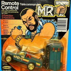 Vintage Mr.T Remote Control Truck/Pickup Remote Command 1983 Rare