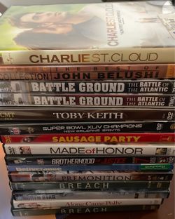 Various movies 15 count