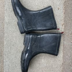 RUBBER BOOTS RAIN/snow woman size 10