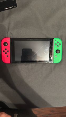 Used Nintendo Switch with charger