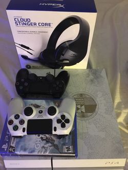 Ps4 Destiny edition 2 controller 2 games and headsets