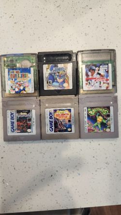 Gameboy Gameboy Color Gameboy Advance Games