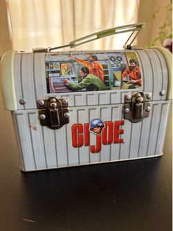 Metal GI Joe lunch box