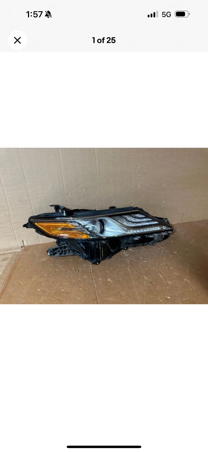 2018-2021 Toyota Camry Full LED Headlight RH Right Passenger Side