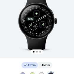 Montre Google Pixel 4 
