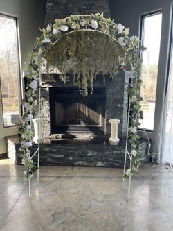 Archway For Sale With Decorations.